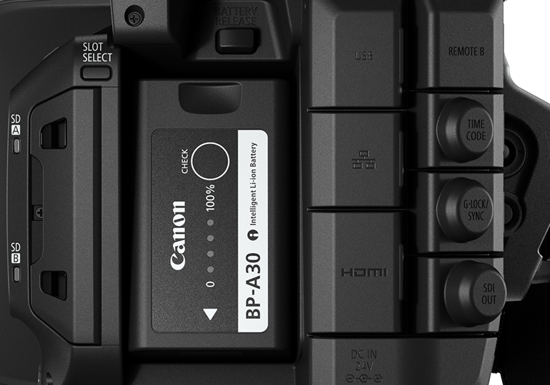 Canon　カメラ Canon's new XF605 4K camcorder and broadcast zoom lens by Jose